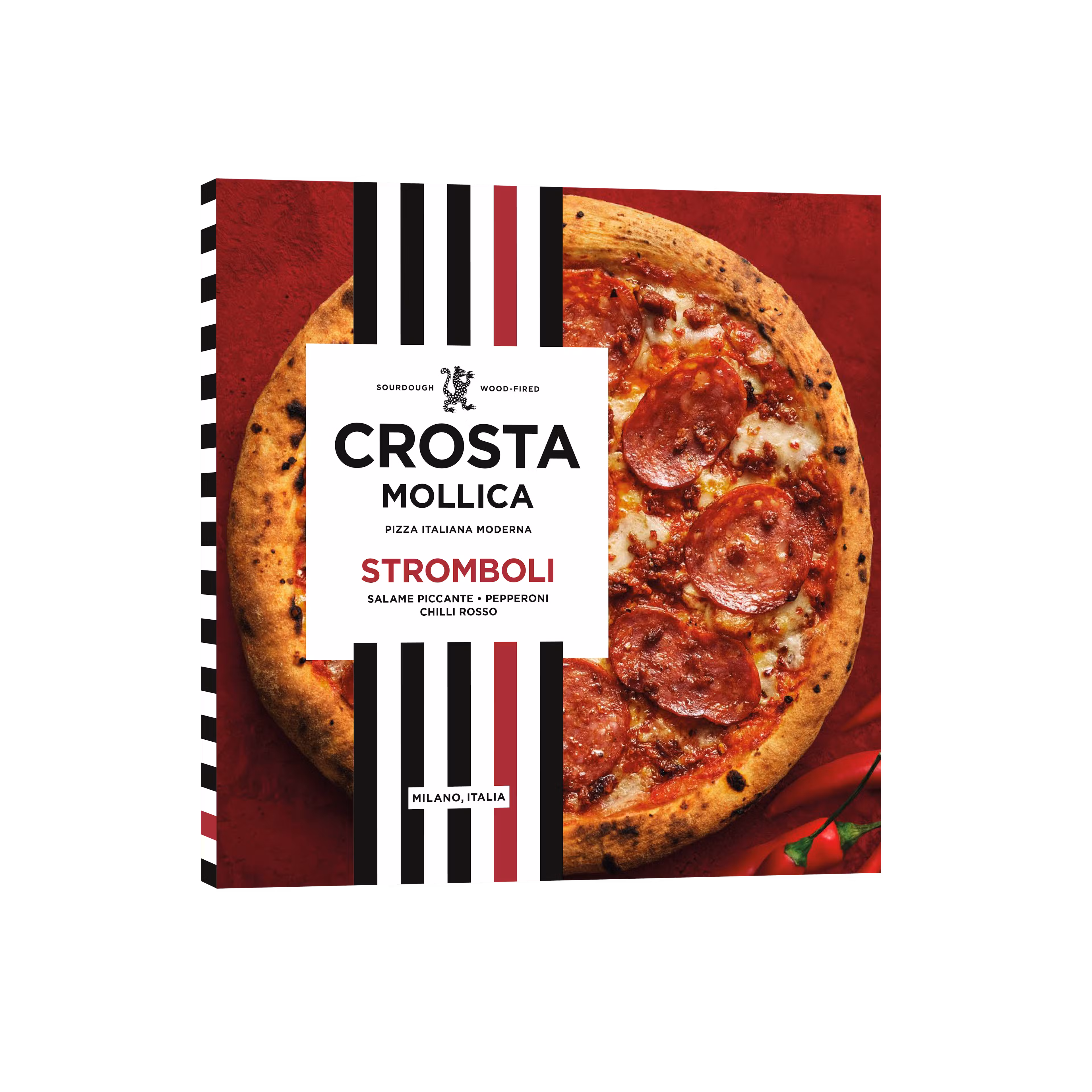 Crosta Mollica Pizza Italiana Stromboli