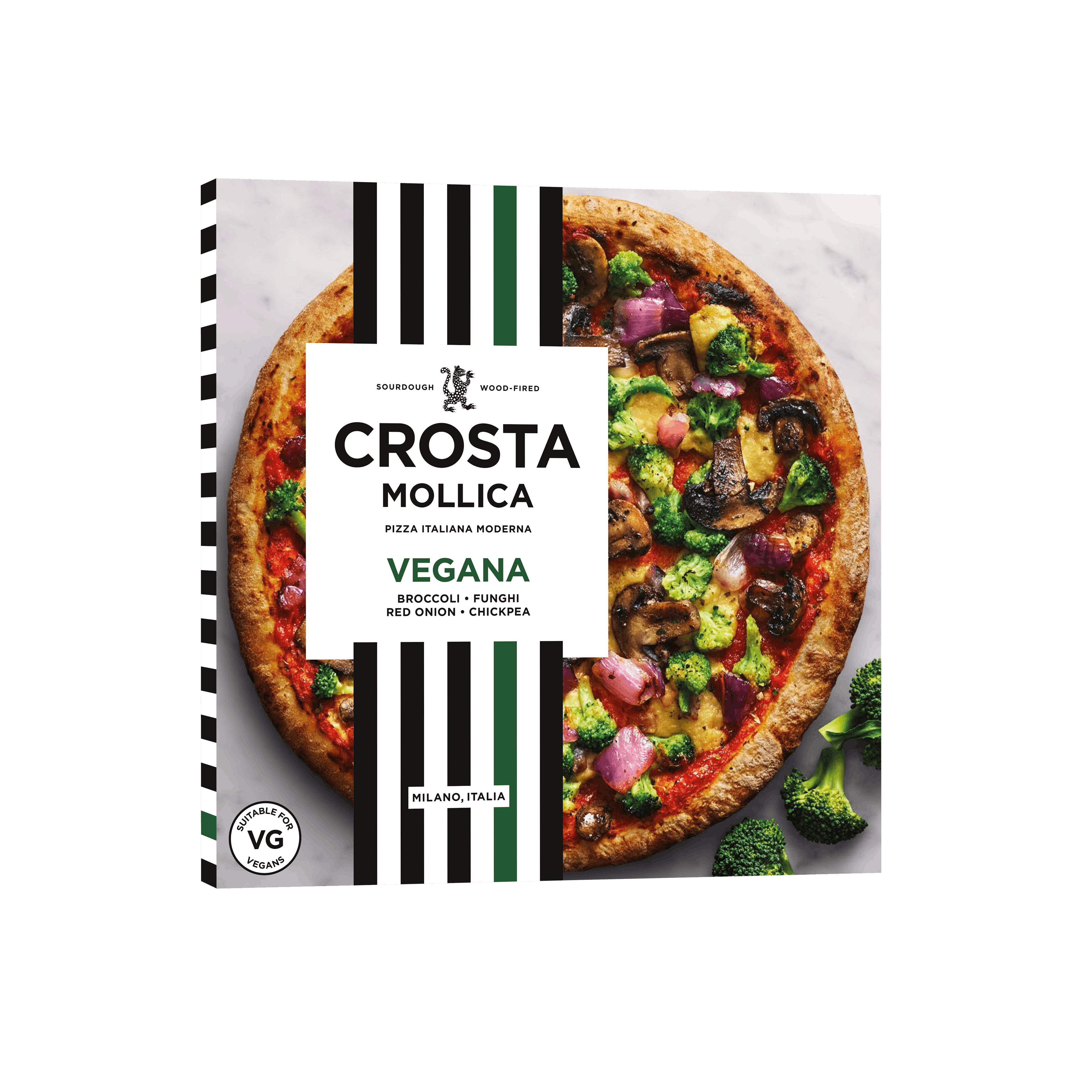 Crosta Mollica Pizza Italiana Vegana Vegan