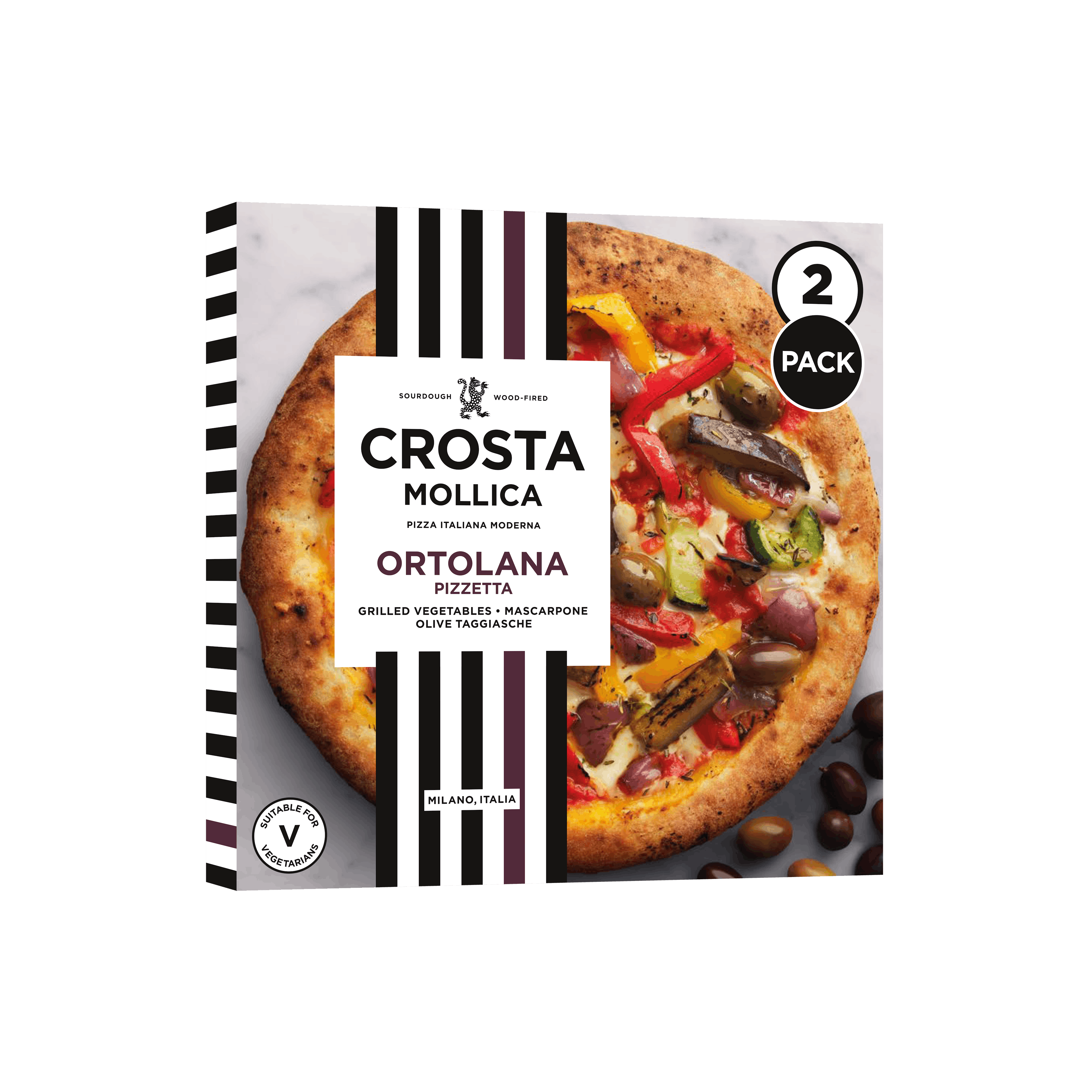 Crosta Mollica Ortolana Pizzetta