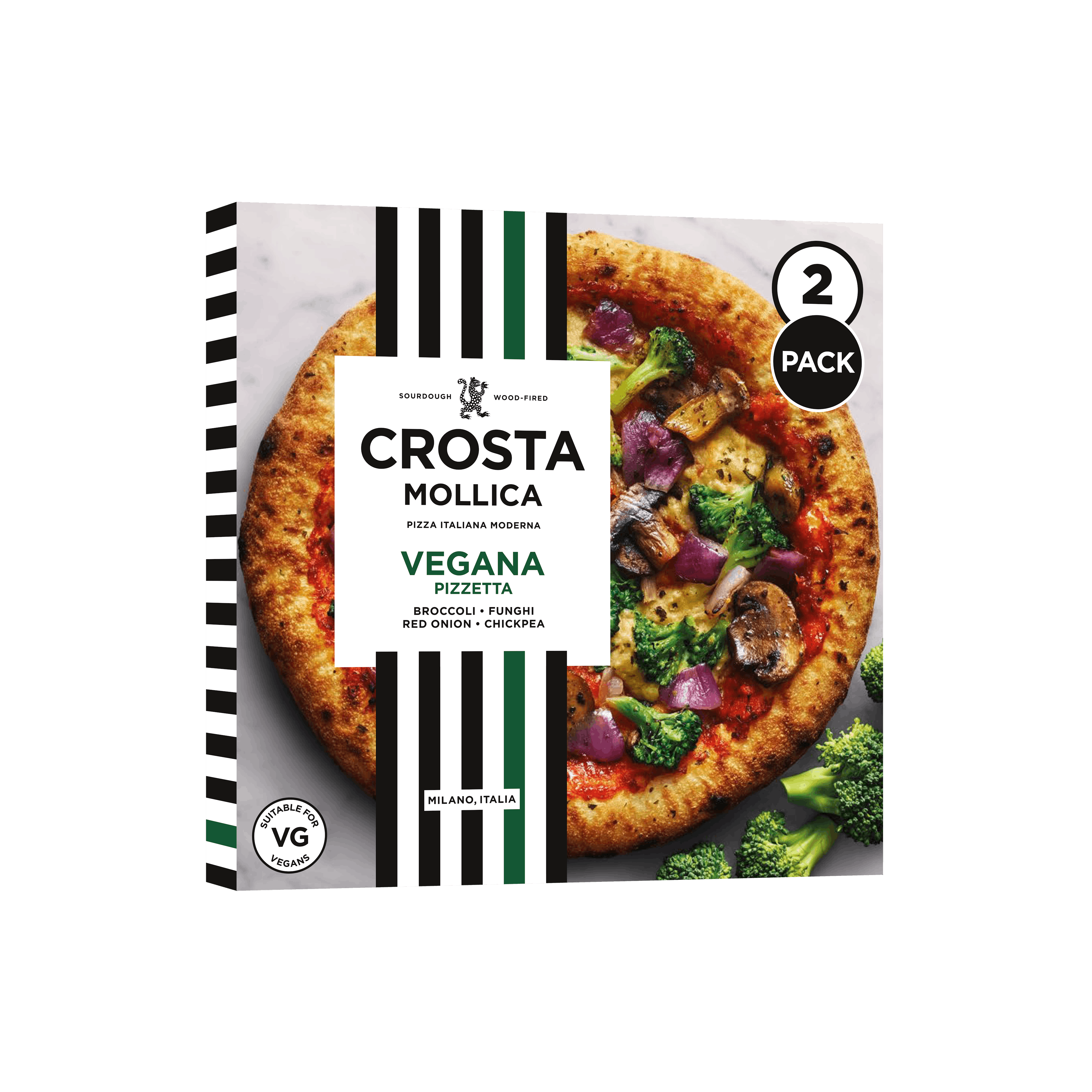 Crosta Molica Vegana Pizzetta