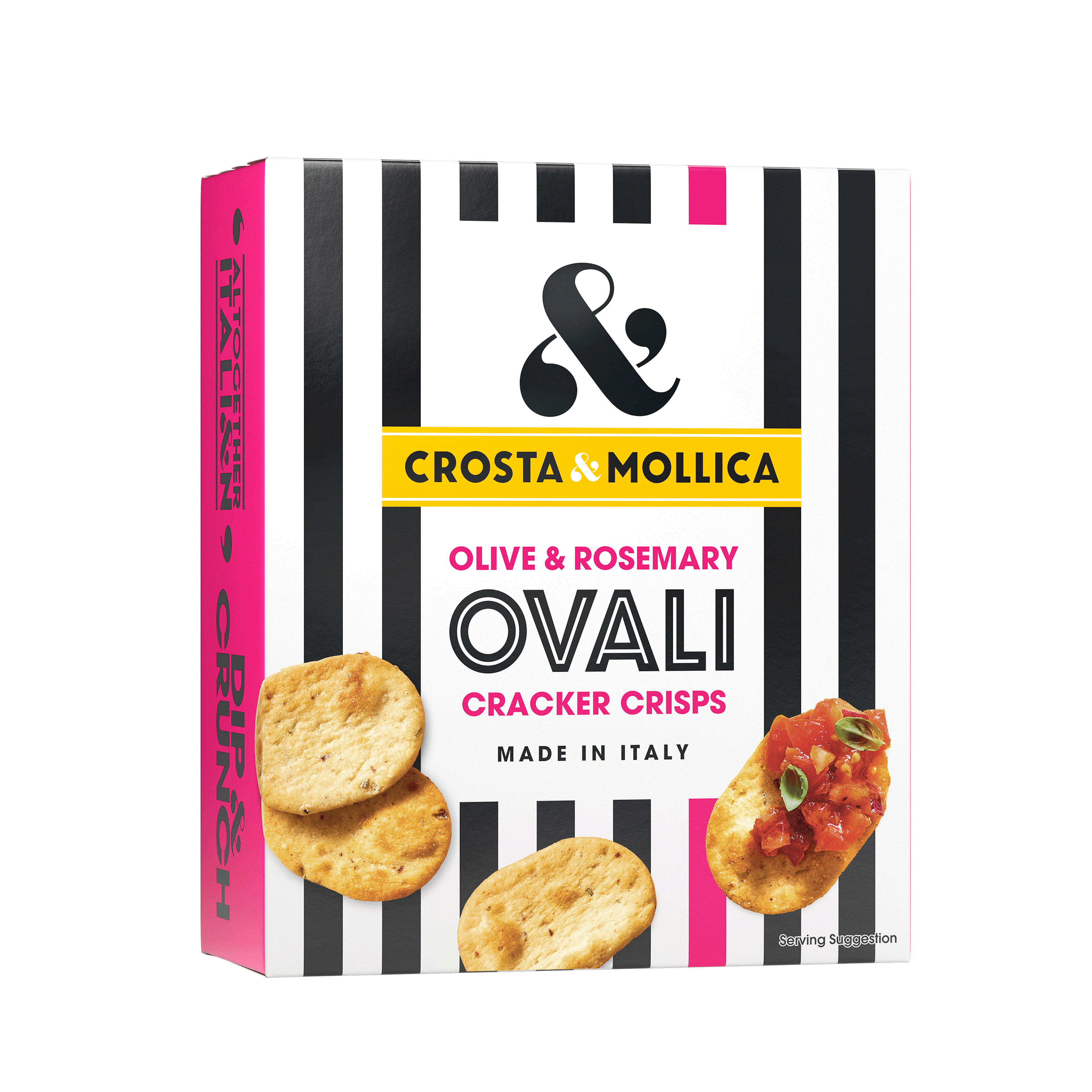 Crosta Mollica Ovali cracker snack made in Italy