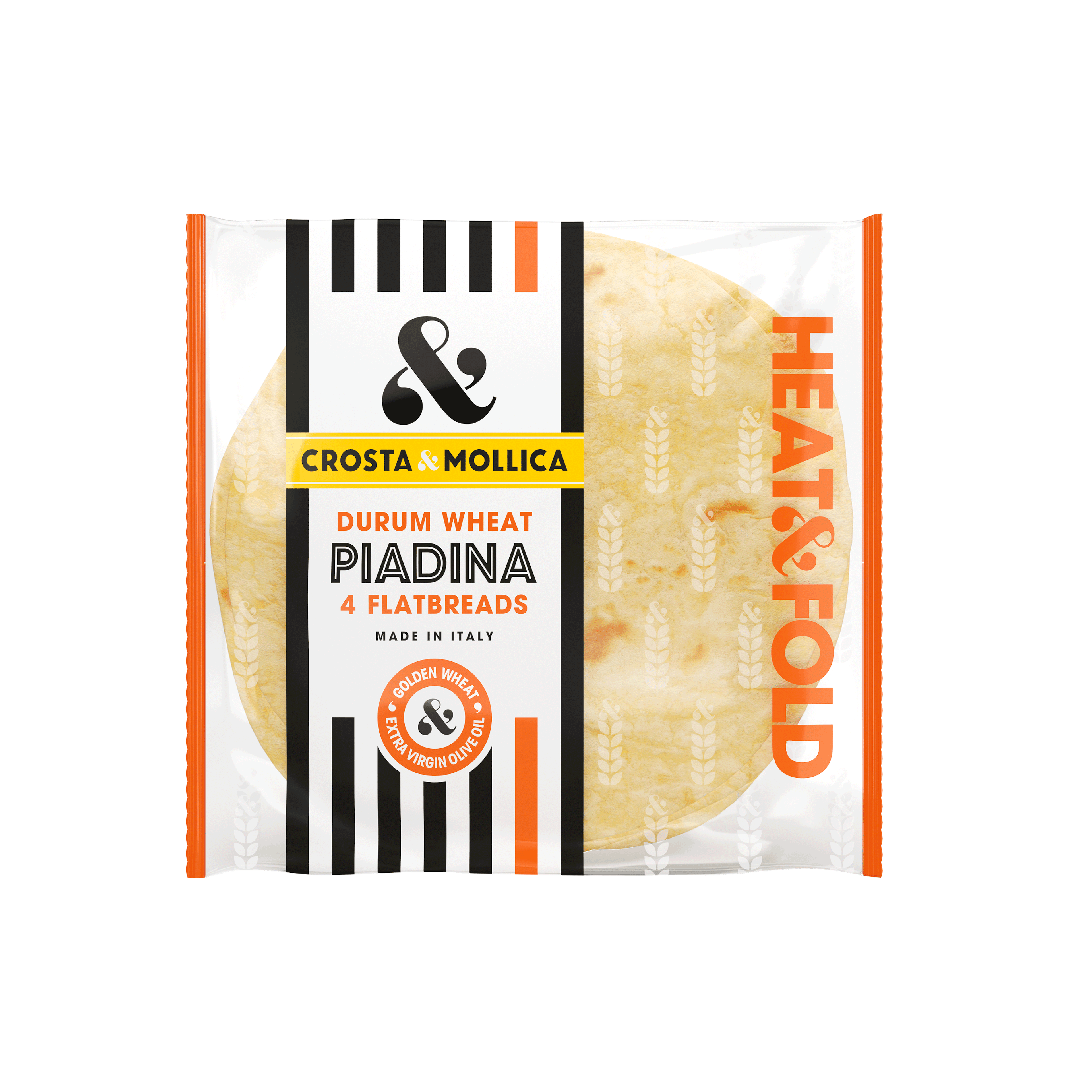 Crosta Mollica Durum wheat piadina