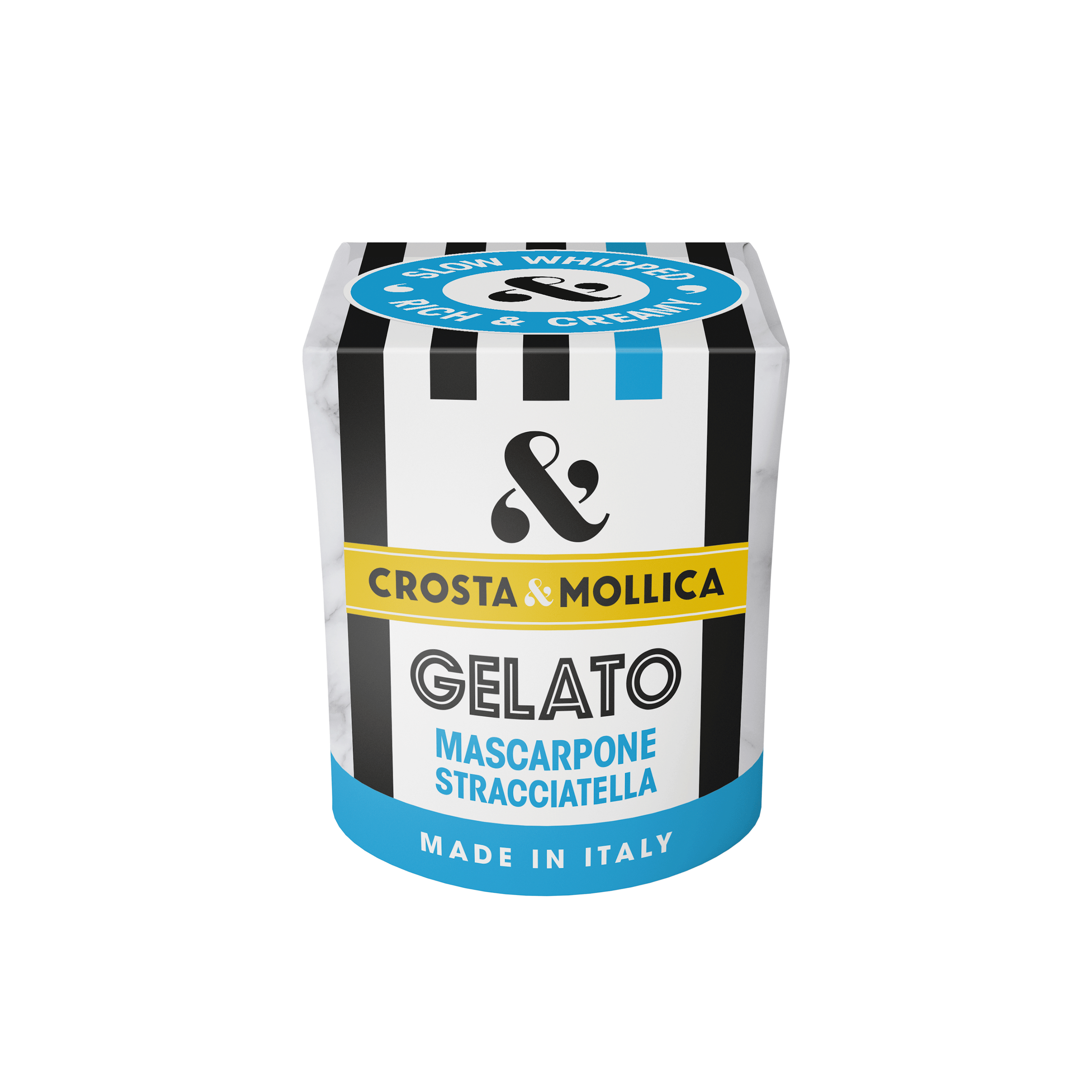 Crosta Mollica Stracciatella Gelato | dolce made in Italy