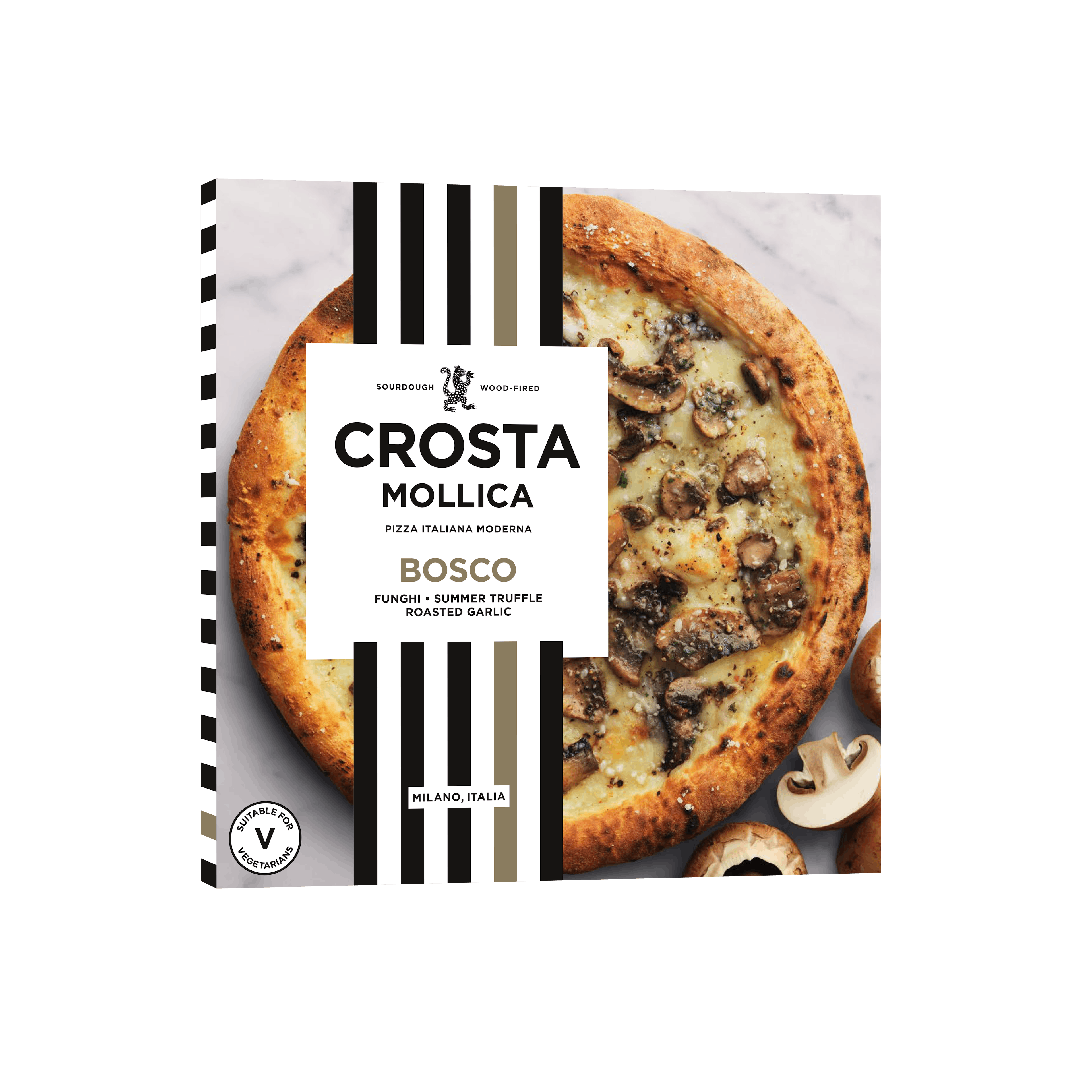 Crosta Mollica Pizza Bosco au levain