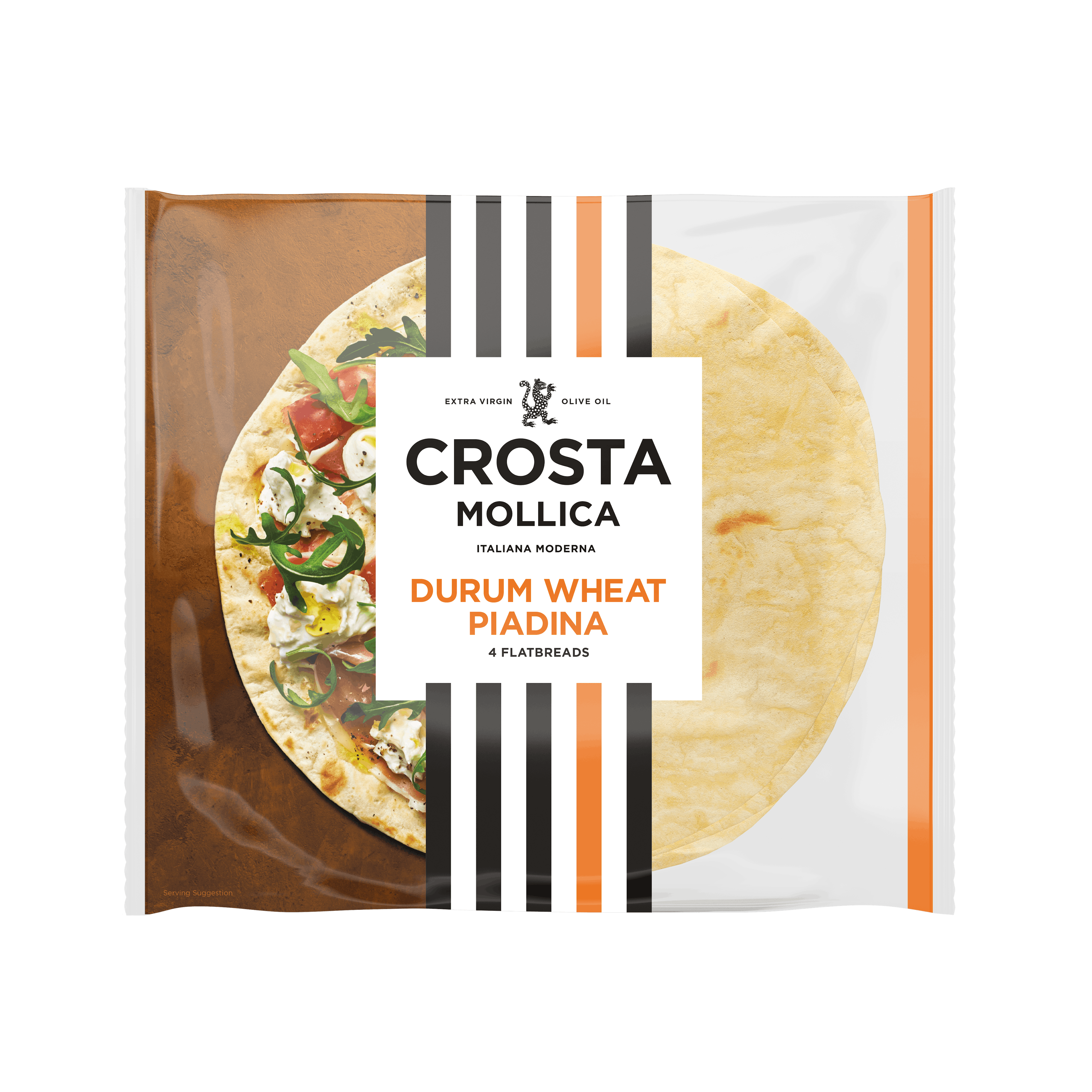 Crosta Mollica Durum wheat piadina