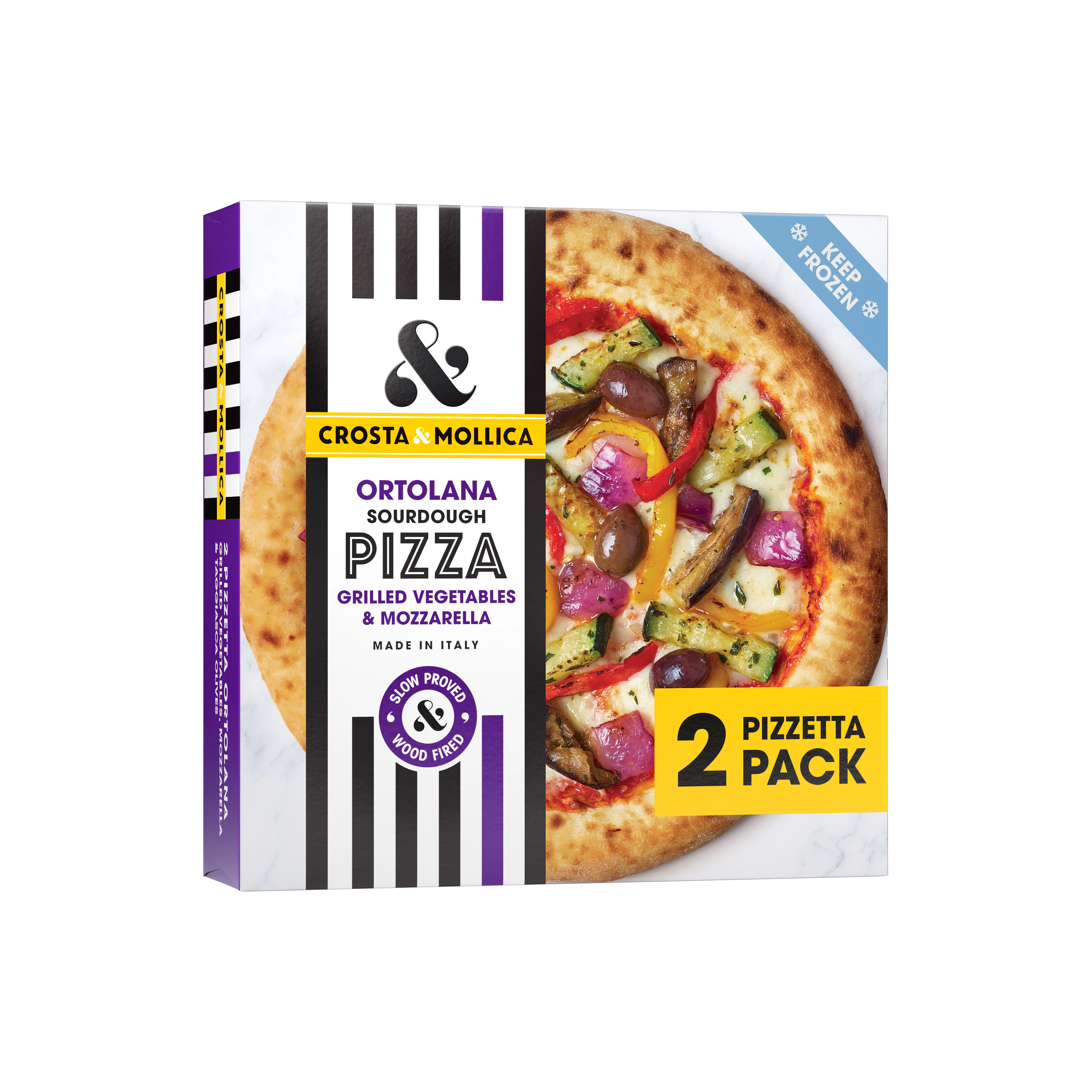 Ortolana Pizzetta packaging.