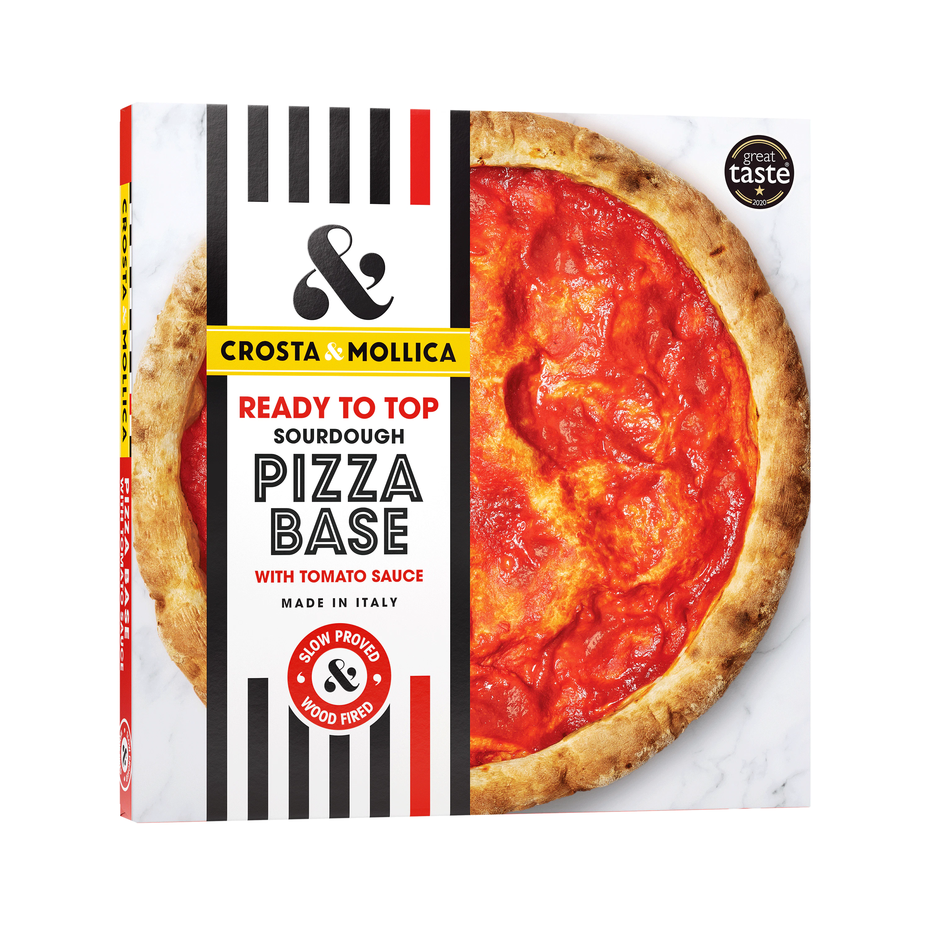 Pizza base packaging.