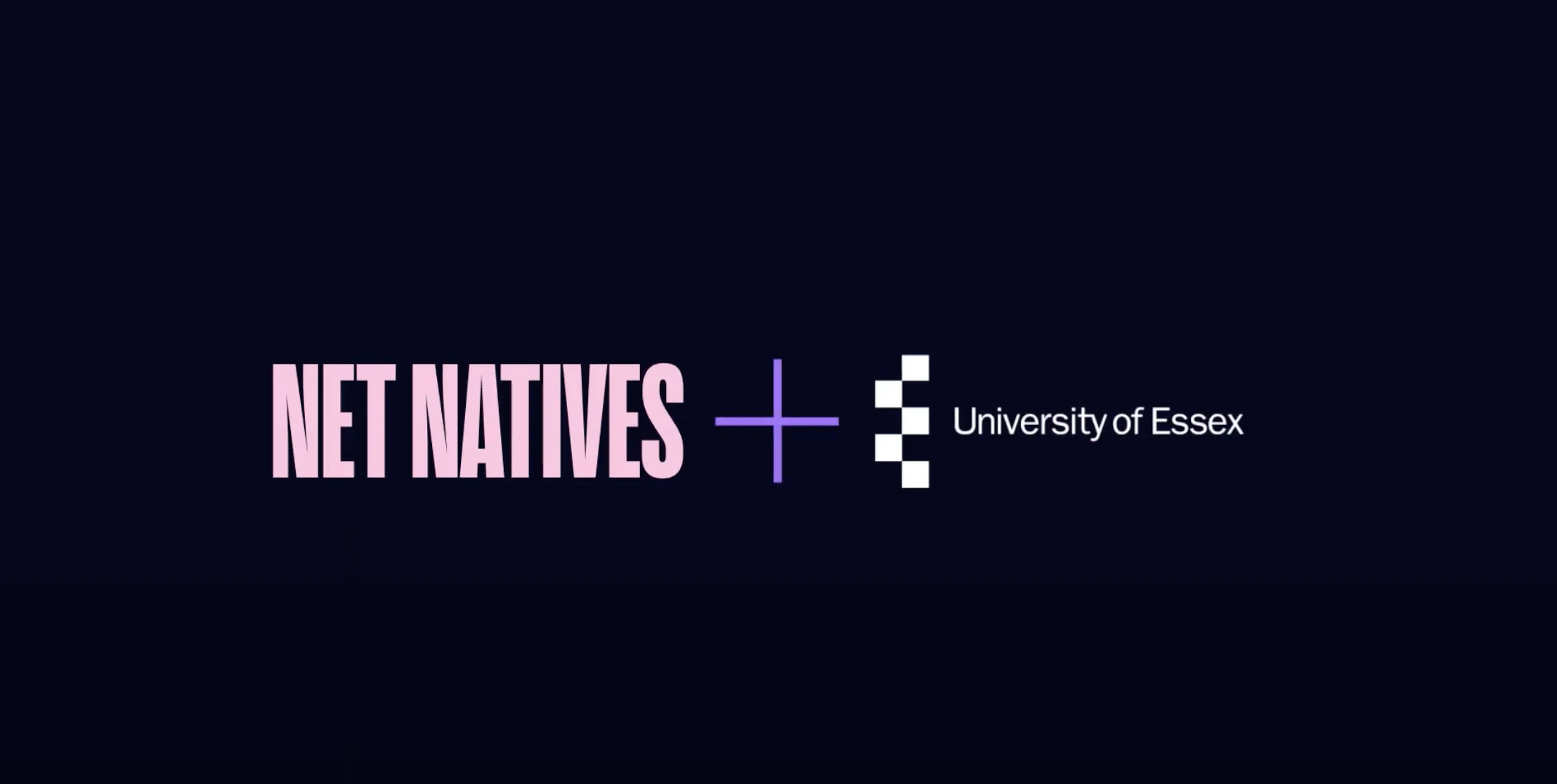 Net Natives + University of Essex show reel video 