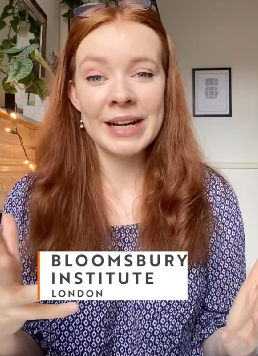 influencer, Lucy Cole, in her reel on Instagram