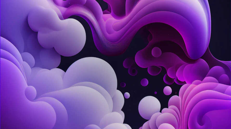 purple abstract design